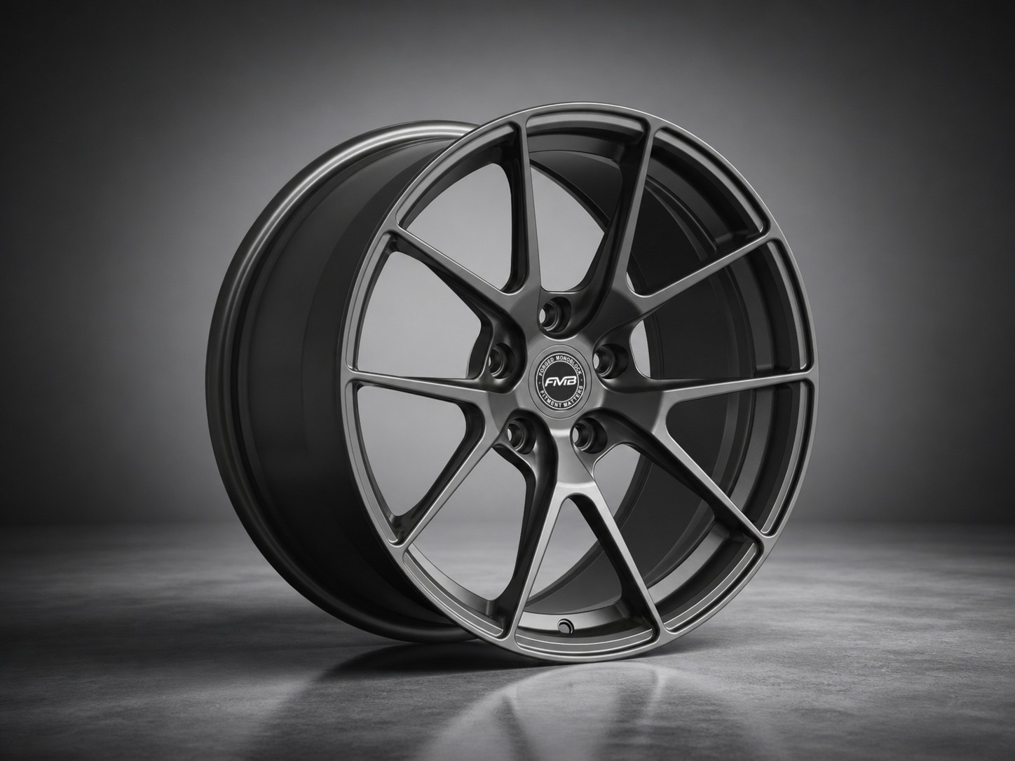 FMB Cleave wheel design — split-spoke motorsport
