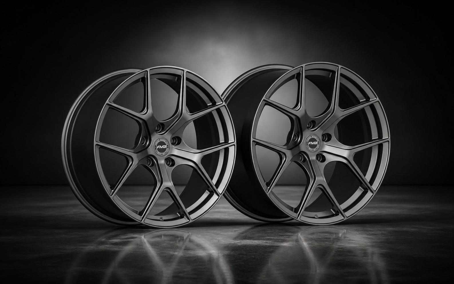 FMB GT5 wheel design — refined five-spoke