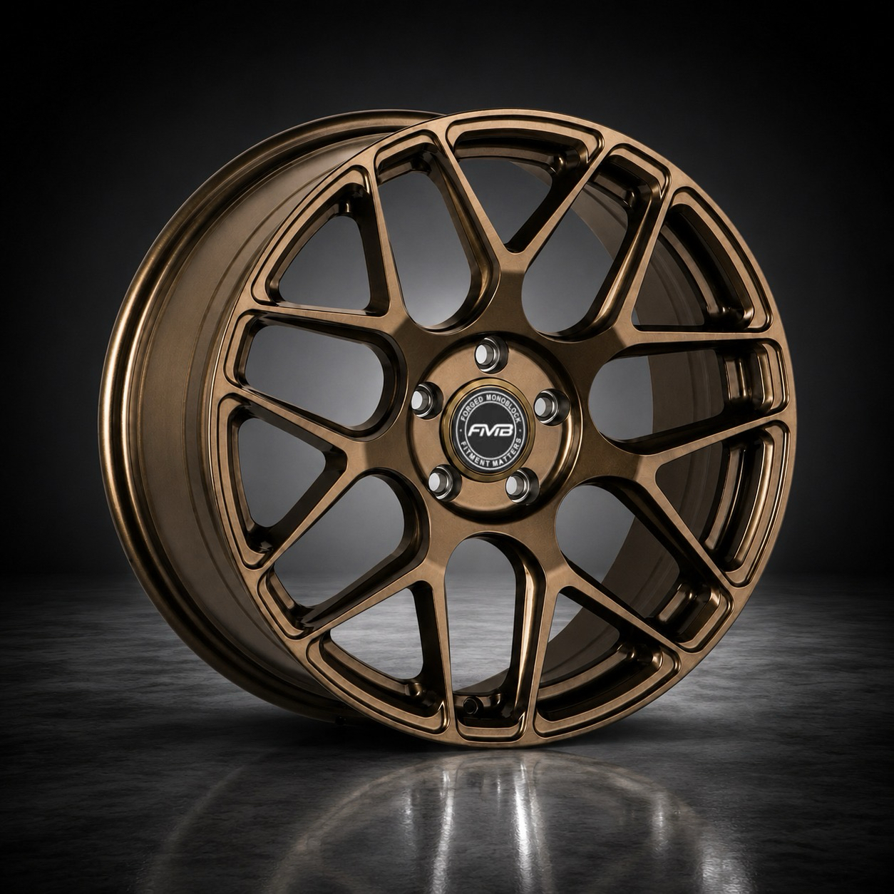 FMB Mesh wheel design — fine dense mesh